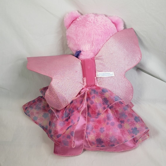 Build a Bear Plush Fairy Cat with Musical Light Up Wings and Dress - Picture 2 of 6